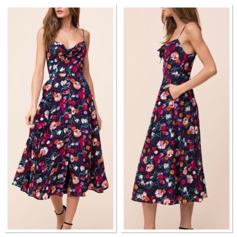 Anthropologie- Yumi Kim Silk Pretty Woman Dress